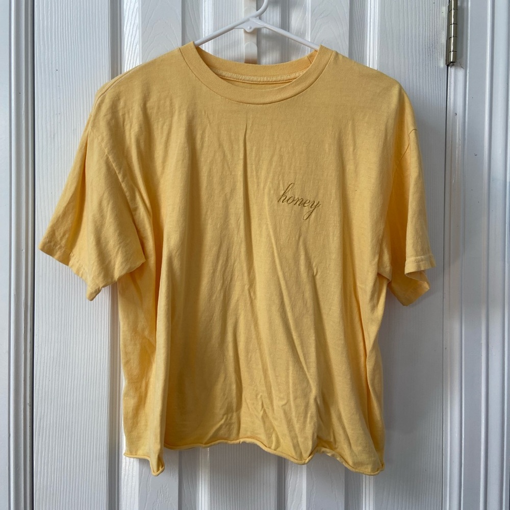 Brandy Melville Embroidered Top